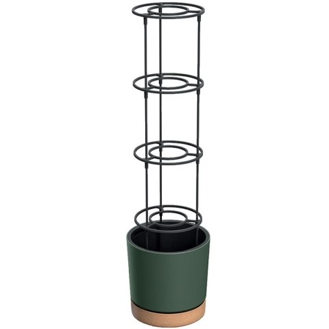 DONICZKA DO SADZENIA POMIDORÓW Z DRABINKĄ POJEMNOŚCI 28L HOME GROWER - ZIELNA PINIA DONICZKA DO SADZENIA POMIDORÓW Z DRABINKĄ POJEMNOŚCI 28L HOME GROWER - ZIELNA PINIA