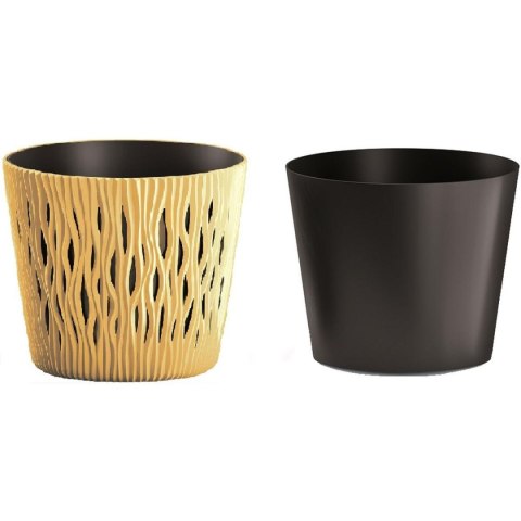 DONICZKA SANDY ROUND ŚR 19CM - MOCCA DONICZKA SANDY ROUND ŚR 19CM - MOCCA