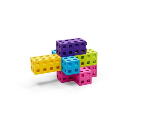 Zestaw klocków konstrukcyjnych - Meli Cube Pink 50 el. Zestaw klocków konstrukcyjnych - Meli Cube Pink 50 el.