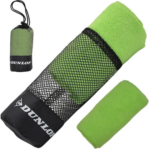 RĘCZNIK SZYBKOSCHNĄCY Z WORKIEM DO PRZECHOWYWANIA SPORTOWY 80X40CM DUNLOP ZIELONY RĘCZNIK SZYBKOSCHNĄCY Z WORKIEM DO PRZECHOWYWANIA SPORTOWY 80X40CM DUNLOP ZIELONY