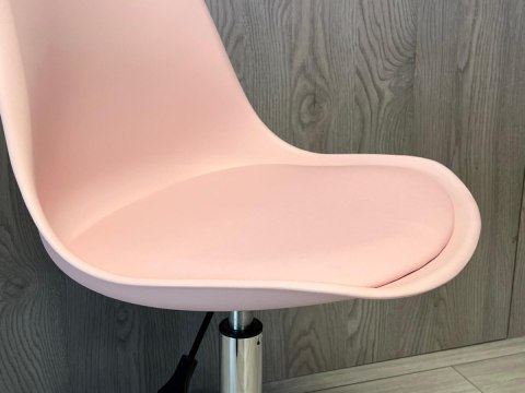 Krzesło obrotowe MONZA OFFICE PINK PU Krzesło obrotowe MONZA OFFICE PINK PU
