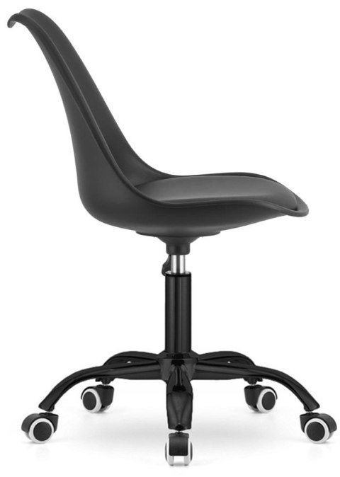 Krzesło obrotowe MONZA OFFICE BLACK PU SMOKE Krzesło obrotowe MONZA OFFICE BLACK PU SMOKE