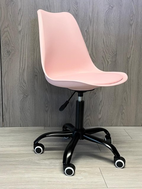 Krzesło obrotowe MONZA OFFICE PINK PU SMOKE Krzesło obrotowe MONZA OFFICE PINK PU SMOKE