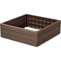 GRZĄDKA RABATKA OGRODOWA OBRZEŻE BASE WOOD RYSTUKLANA CEGŁA