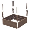 GRZĄDKA RABATKA OGRODOWA OBRZEŻE BASE WOOD RYSTUKLANA CEGŁA