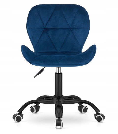 Krzesło obrotowe VASTO OFFICE VELVET BLUE SMOKE Krzesło obrotowe VASTO OFFICE VELVET BLUE SMOKE