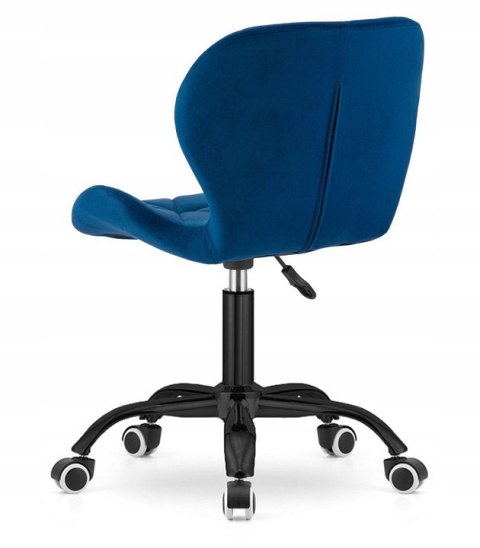 Krzesło obrotowe VASTO OFFICE VELVET BLUE SMOKE Krzesło obrotowe VASTO OFFICE VELVET BLUE SMOKE