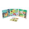 Puzzle magnetyczne - leśne zwierzęta