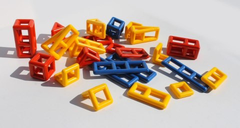 Zestaw uzupełniający klocki Mobilo - Geometric Pack - 28 el. Zestaw uzupełniający klocki Mobilo - Geometric Pack - 28 el.