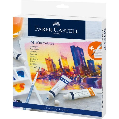 Farby akwarelowe Faber-Castell Creative Studio 24 kolory Farby akwarelowe Faber-Castell Creative Studio 24 kolory