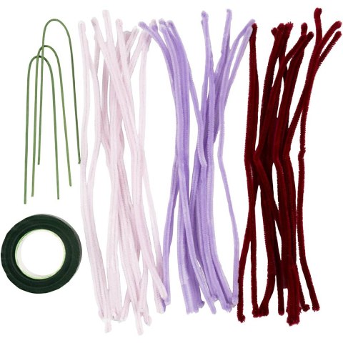 Mini Zestaw DIY Lilie Pajęcze z wyciorów Mini Zestaw DIY Lilie Pajęcze z wyciorów