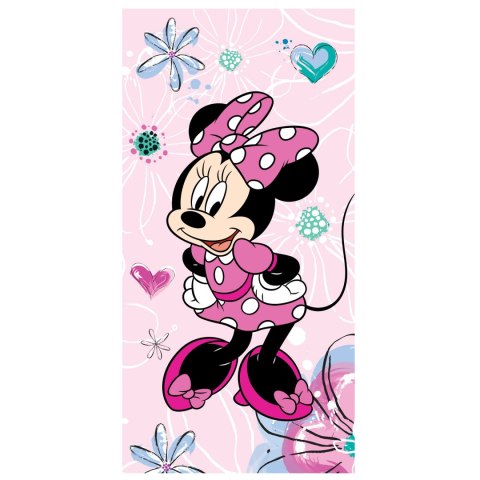 Ręcznik bawełniany 70x140 Myszka Minnie różowy Ręcznik bawełniany 70x140 Myszka Minnie różowy