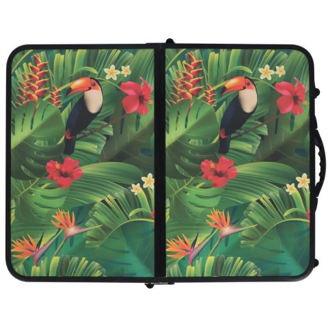 STOLIK TURYSTYCZNY 60x45x25-56CM FLOWER STOLIK TURYSTYCZNY 60x45x25-56CM FLOWER