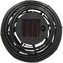 LAMPA SOLARNA KULA RATTAN CZARNA PROGARDEN