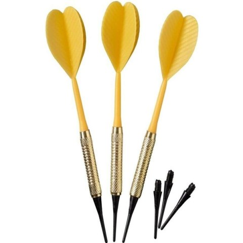 RZUTKI LOTKI PLASTIKOWE DART 3SZT BEZPIECZNE BEST SPORTING - ŻÓŁTE RZUTKI LOTKI PLASTIKOWE DART 3SZT BEZPIECZNE BEST SPORTING - ŻÓŁTE