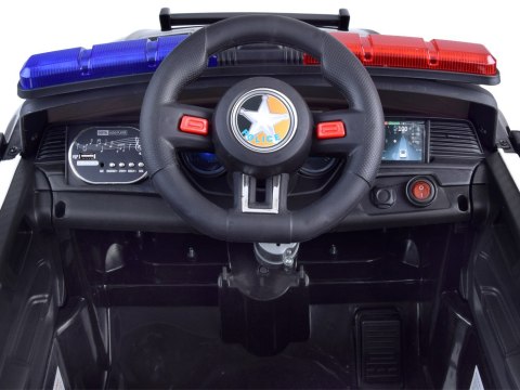 Auto na akumulator dla dziecka RADIOWÓZ policja pilot PA0218 Auto na akumulator dla dziecka RADIOWÓZ policja pilot PA0218