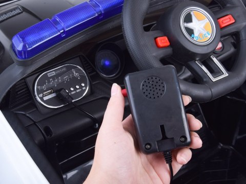 Auto na akumulator dla dziecka RADIOWÓZ policja pilot PA0218 Auto na akumulator dla dziecka RADIOWÓZ policja pilot PA0218