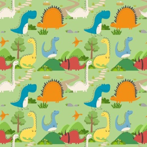 Chłonna MATA do przewijania DINOZAURY Chłonna MATA do przewijania DINOZAURY
