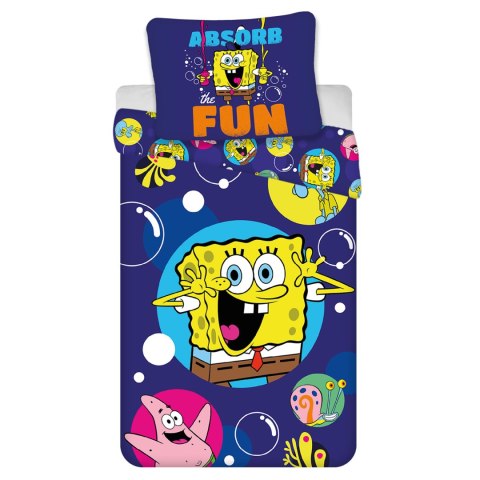 Pościel bawełna 100x135 + 40x60 SpongeBob Pościel bawełna 100x135 + 40x60 SpongeBob