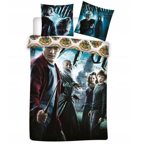 Pościel bawełna 135x200+1p80x80 Harry Potter Pościel bawełna 135x200+1p80x80 Harry Potter