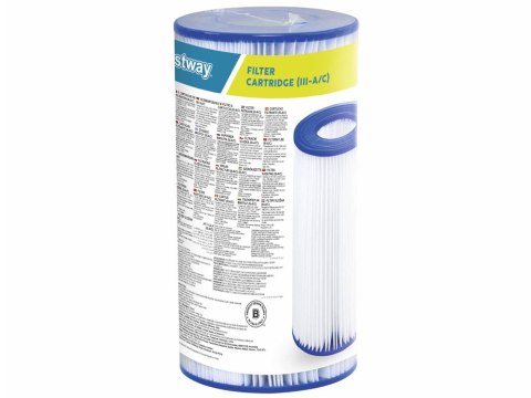 Bestway Filtr typ III wkład do pompy 5678l/h 58012 Bestway Filtr typ III wkład do pompy 5678l/h 58012
