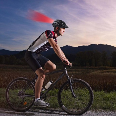 KASK ROWEROWY MTB DUNLOP 6xLED R.M KASK ROWEROWY MTB DUNLOP 6xLED R.M