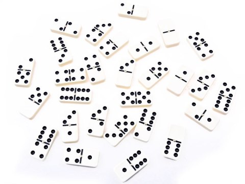 Gra logiczna DOMINO w eleganckie pudełko GR0335 Gra logiczna DOMINO w eleganckie pudełko GR0335
