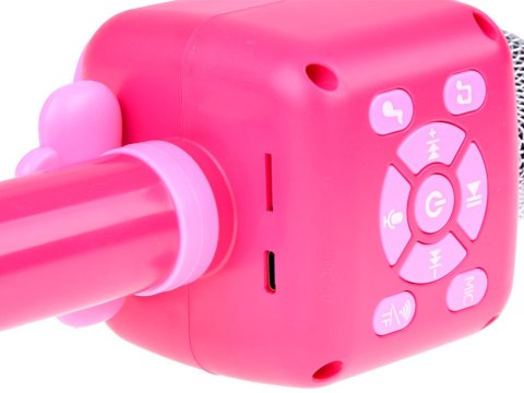 Bezprzewodowy Mikrofon dla dzieci KARAOKE nagrywanie Bluetooth IN0168 Bezprzewodowy Mikrofon dla dzieci KARAOKE nagrywanie Bluetooth IN0168