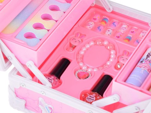 Duży zestaw do makijażu kuferek kosmetyki makeup dla dziewczynki ZA5177 Duży zestaw do makijażu kuferek kosmetyki makeup dla dziewczynki ZA5177
