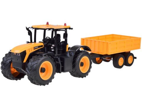 JCB Traktor z przyczepą sterowany na pilota kipruje Double E 1:16 RC0670 JCB Traktor z przyczepą sterowany na pilota kipruje Double E 1:16 RC0670