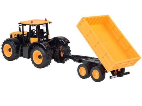 JCB Traktor z przyczepą sterowany na pilota kipruje Double E 1:16 RC0670 JCB Traktor z przyczepą sterowany na pilota kipruje Double E 1:16 RC0670