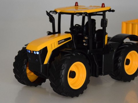 JCB Traktor z przyczepą sterowany na pilota kipruje Double E 1:16 RC0670 JCB Traktor z przyczepą sterowany na pilota kipruje Double E 1:16 RC0670