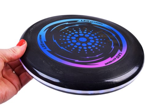 Latający Świecący led DYSK ufo 23cm do rzucania zabawy ZA4957 Latający Świecący led DYSK ufo 23cm do rzucania zabawy ZA4957