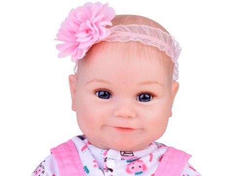 Urocza miękka Lalka bobas 50 cm jak żywa + pampers butelka ZA5359 Urocza miękka Lalka bobas 50 cm jak żywa + pampers butelka ZA5359