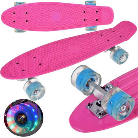Fiszka LED Deskorolka ze Świecącymi Kółkami do jazdy w Skateparku SP0825 Fiszka LED Deskorolka ze Świecącymi Kółkami do jazdy w Skateparku SP0825