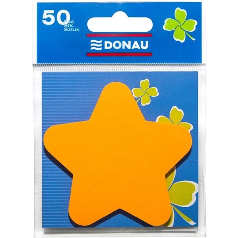 Karteczki Donau gwiazdka pomarańczowe (50) Karteczki Donau gwiazdka pomarańczowe (50)