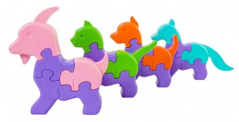 3D Puzzle zwierzęta 64 el. 3D Puzzle zwierzęta 64 el.