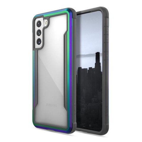 X-Doria Raptic Shield - Etui aluminiowe Samsung Galaxy S21+ (Antimicrobial protection) (Iridescent) X-Doria Raptic Shield - Etui aluminiowe Samsung Galaxy S21+ (Antimicrobial protection) (Iridescent)