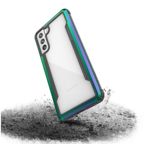 X-Doria Raptic Shield - Etui aluminiowe Samsung Galaxy S21+ (Antimicrobial protection) (Iridescent) X-Doria Raptic Shield - Etui aluminiowe Samsung Galaxy S21+ (Antimicrobial protection) (Iridescent)