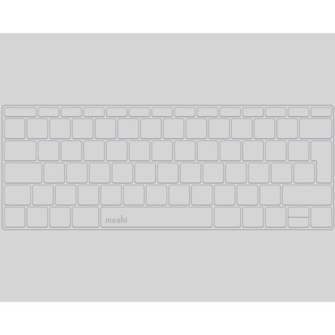 Moshi ClearGuard 12 - Nakładka na klawiaturę MacBook 12 / MacBook Pro 13 bez Touch Bar (EU layout) Moshi ClearGuard 12 - Nakładka na klawiaturę MacBook 12 / MacBook Pro 13 bez Touch Bar (EU layout)