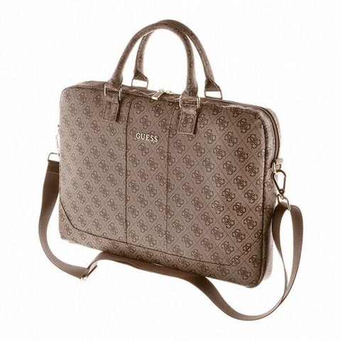 Guess 4G Uptown Computer Bag - Torba na notebooka 15" (brązowy) Guess 4G Uptown Computer Bag - Torba na notebooka 15" (brązowy)