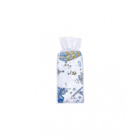 Pieluszka bambusowa z jonami srebra (balony niebieskie) Pieluszka bambusowa z jonami srebra (balony niebieskie)