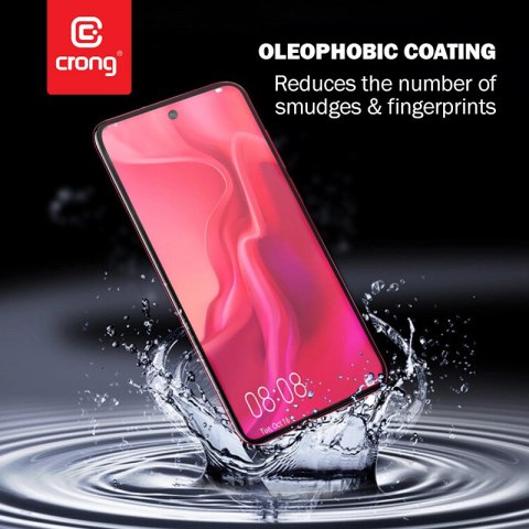 Crong 7D Nano Flexible Glass - Niepękające szkło hybrydowe 9H na cały ekran Samsung Galaxy S21+ Crong 7D Nano Flexible Glass - Niepękające szkło hybrydowe 9H na cały ekran Samsung Galaxy S21+