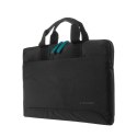 Tucano Smilza Super Slim Bag - Torba MacBook Air / Pro 13" / Notebook 13" / 14" (czarny)