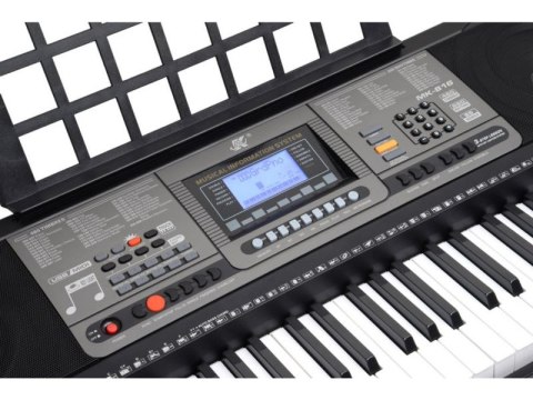 Keyboard Organy 61 Klawiszy Zasilacz MK-816 z funkcją nauki gry Keyboard Organy 61 Klawiszy Zasilacz MK-816 z funkcją nauki gry