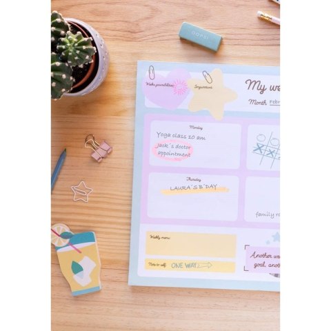 Pusheen - Planner tygodniowy z kolekcji Foodie Pusheen - Planner tygodniowy z kolekcji Foodie
