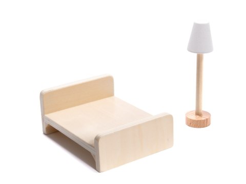 Domek dla lalek MDF drewniany z akcesoriami LED 78cm czarny Domek dla lalek MDF drewniany z akcesoriami LED 78cm czarny