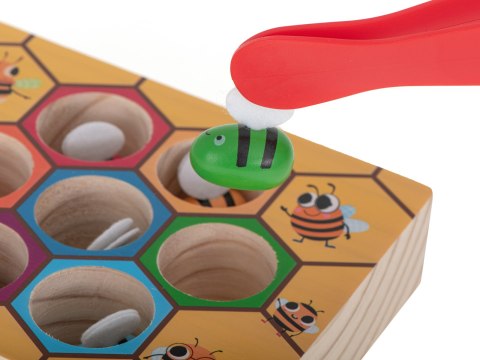 Gra edukacyjna plaster miodu pszczoły montessori Gra edukacyjna plaster miodu pszczoły montessori