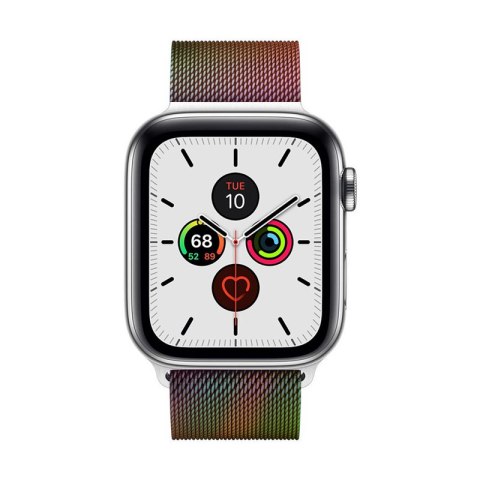 Crong Milano Steel - Pasek ze stali nierdzewnej do Apple Watch 38/40 mm (opalizujący) Crong Milano Steel - Pasek ze stali nierdzewnej do Apple Watch 38/40 mm (opalizujący)