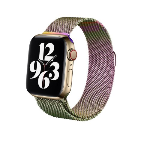 Crong Milano Steel - Pasek ze stali nierdzewnej do Apple Watch 38/40 mm (opalizujący) Crong Milano Steel - Pasek ze stali nierdzewnej do Apple Watch 38/40 mm (opalizujący)